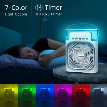 3-in-1 Fan with 5-Pore Humidifier